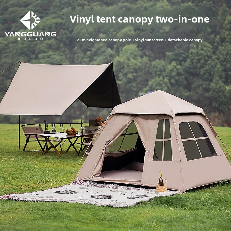 MODX Camping Air Tent None 5 8 Fiberglass Double One Bedroom