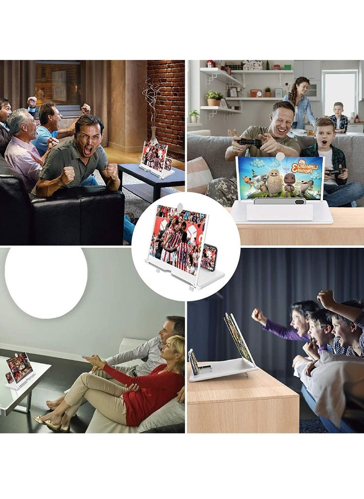 3D Magnifier Mobile Screen