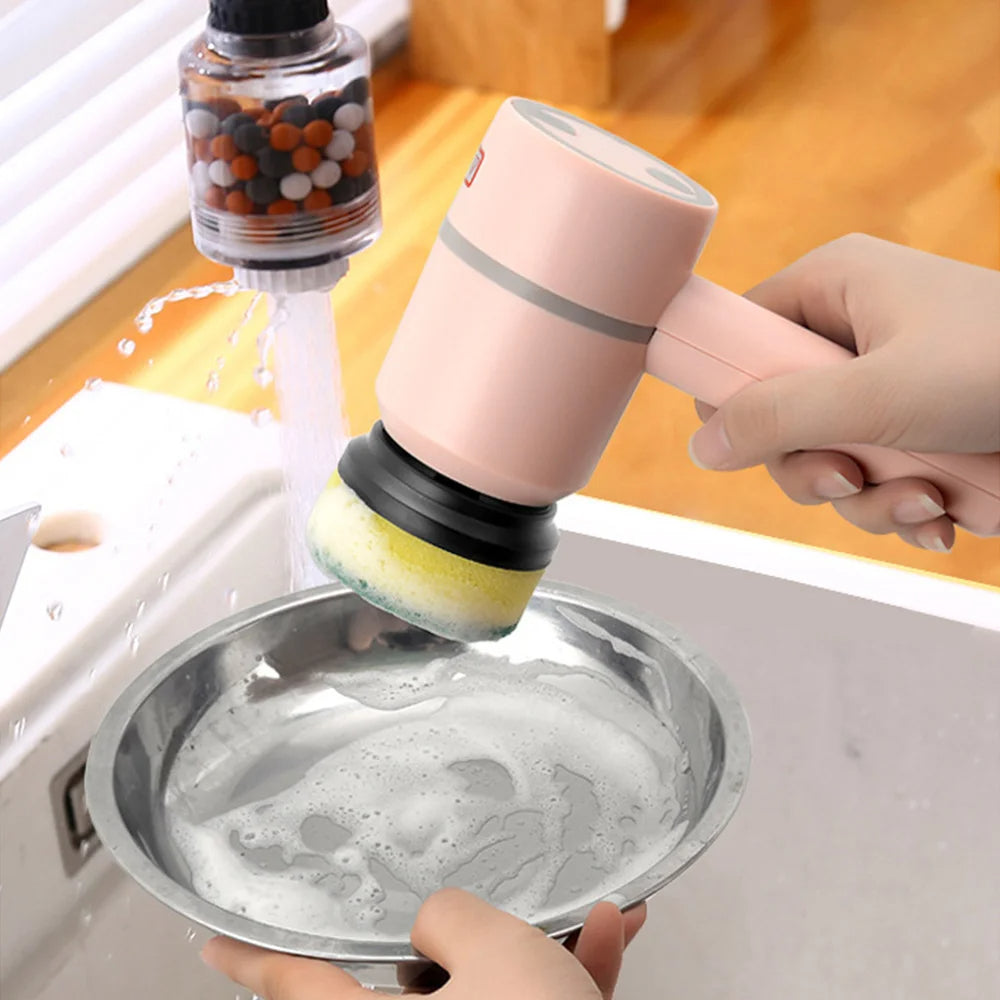 Wireless Electric USB Rechargeable Brush