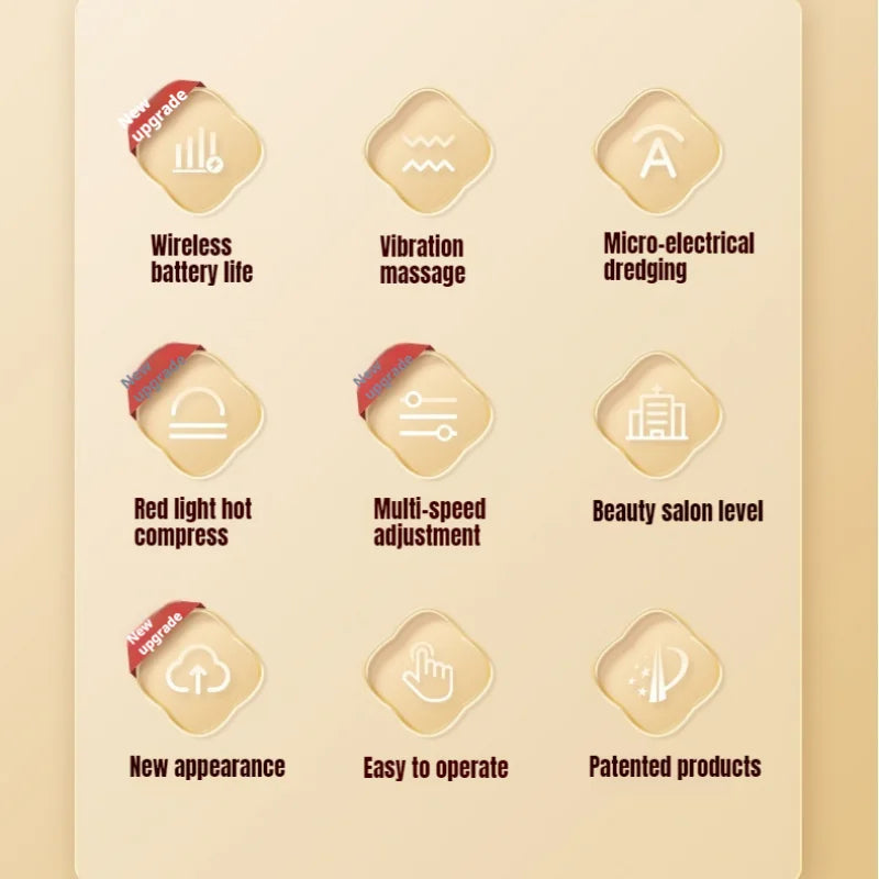 Electric Meridian Brush Rechargeable Scraping