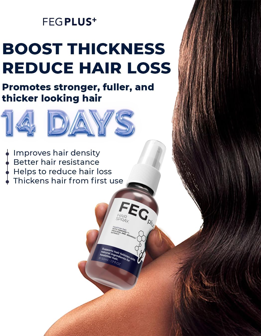 FEG Plus Organic Hair Growth Treatment Oil