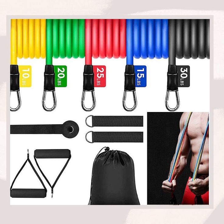 Exercise Band Set of 11 Pcs
